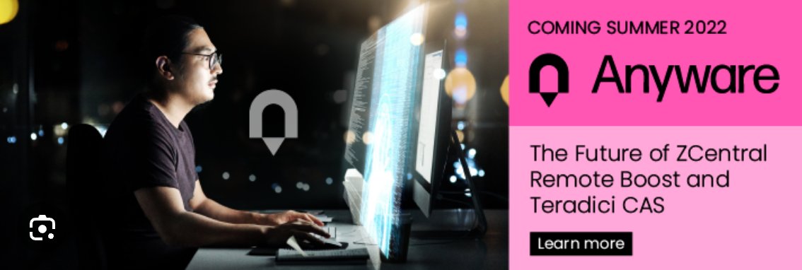 HP Anyware campaign content